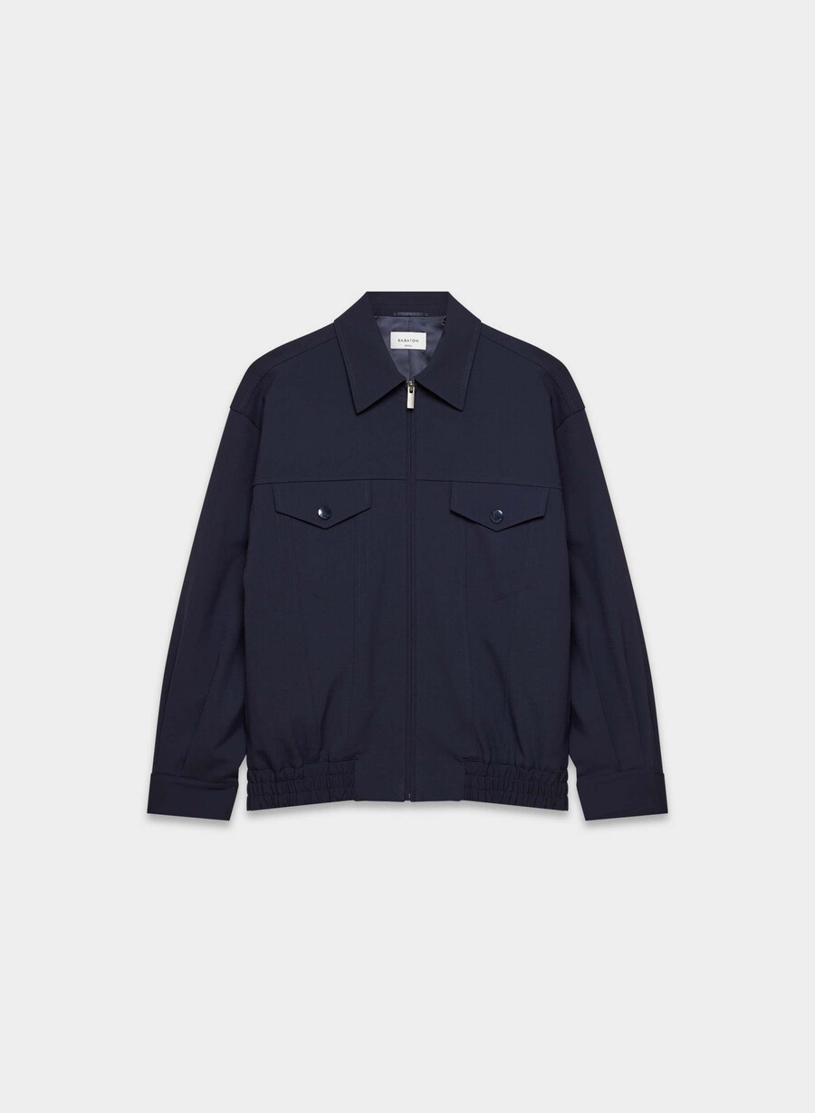 telegraph bomber - ressential light dark night navy