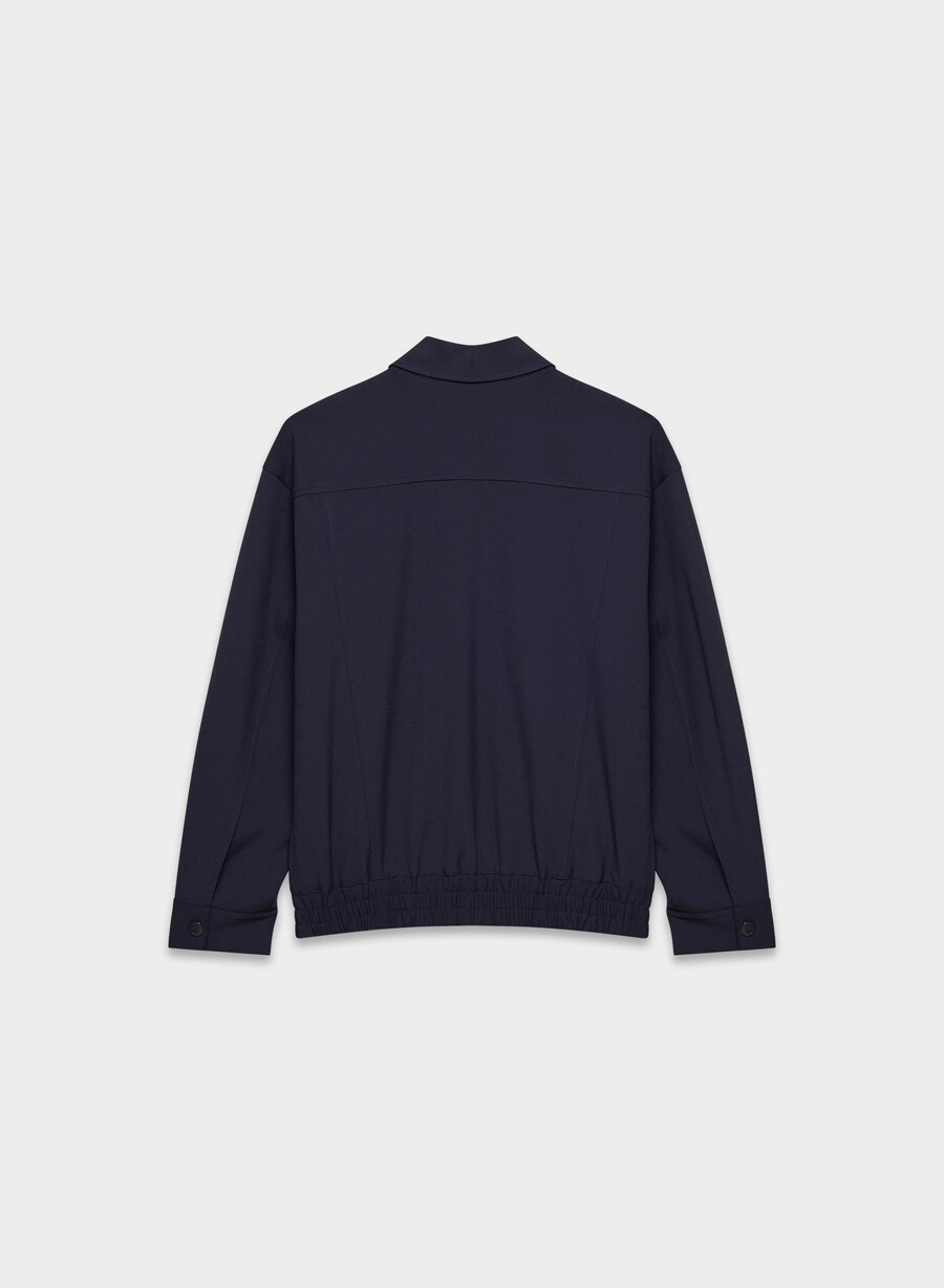 telegraph bomber - ressential light dark night navy