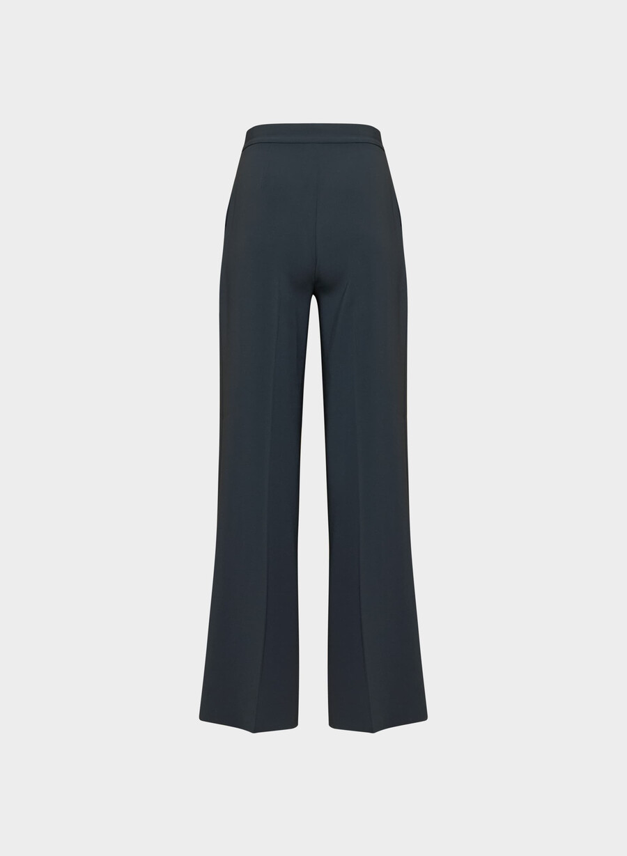pantaloni leeway - sway crepe dark navy