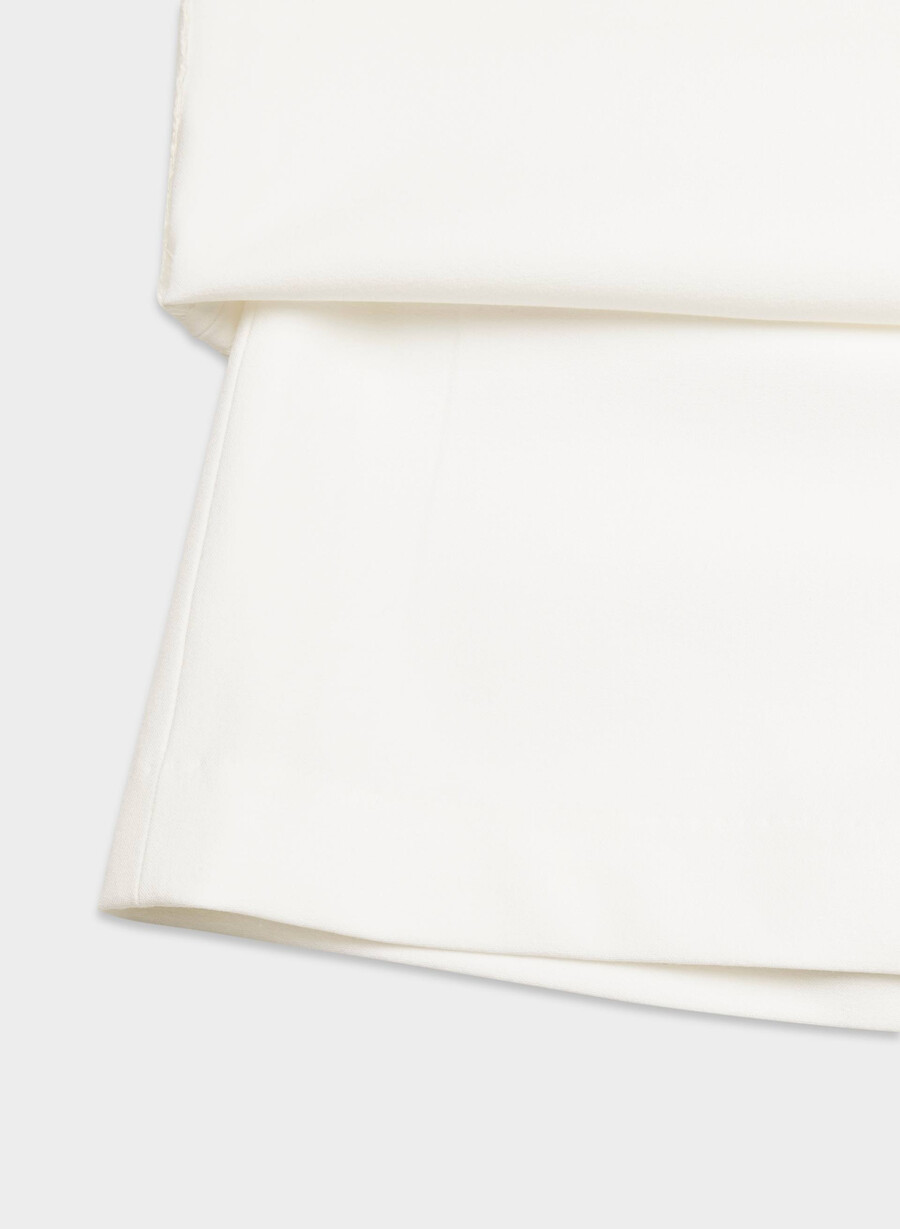 gonna-pantalone roundup - ressential light bianco