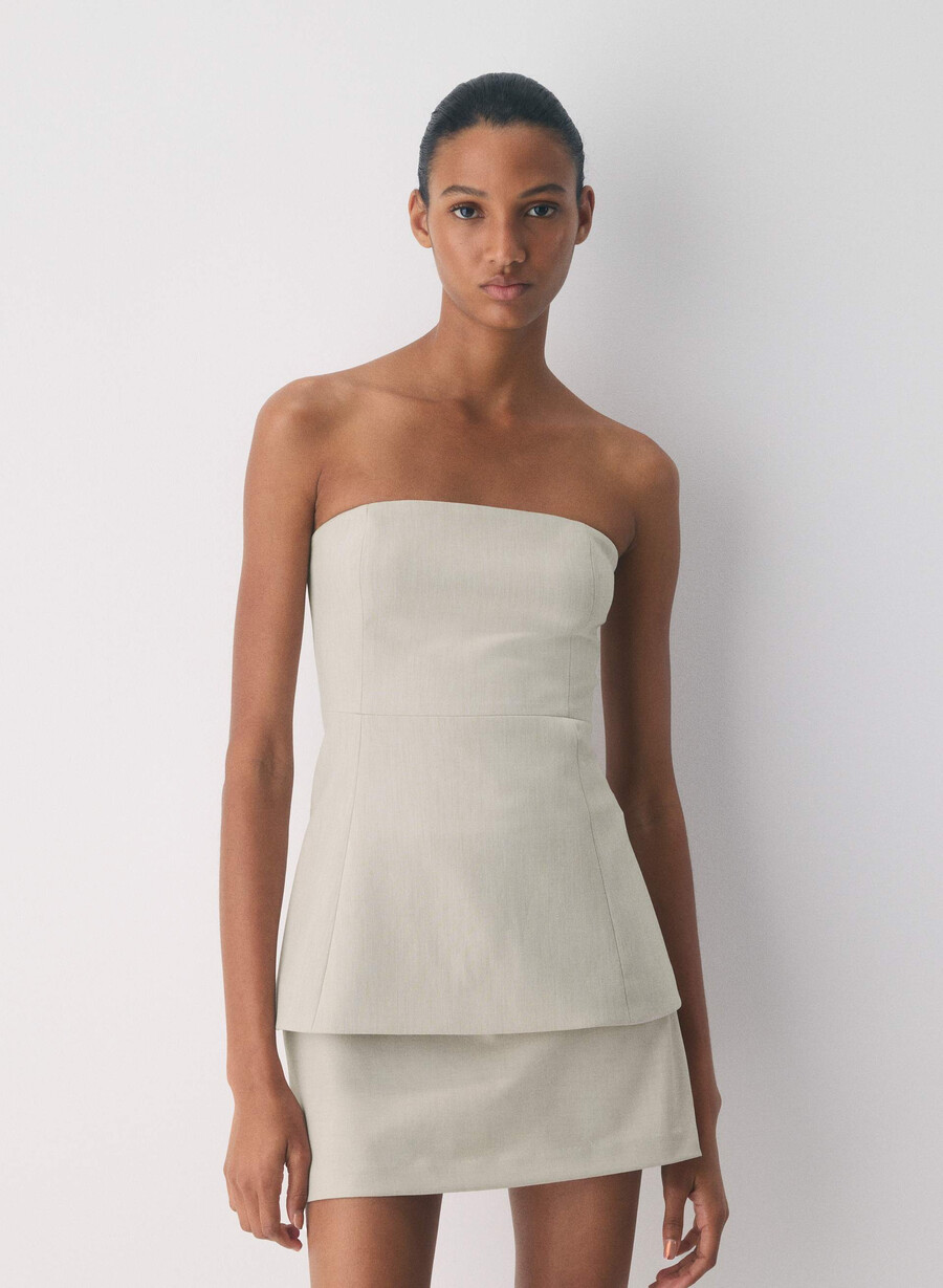 gonna-pantalone roundup - ressential light heather matte pearl
