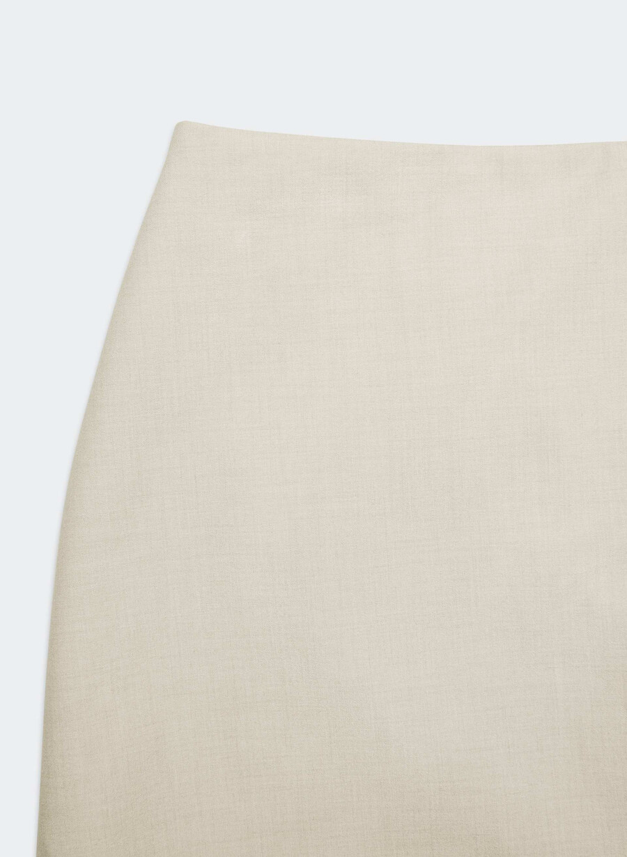 gonna-pantalone roundup - ressential light heather matte pearl