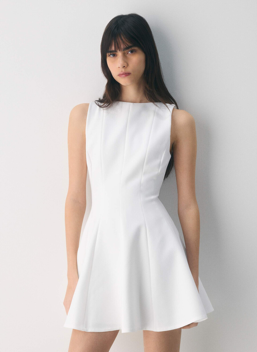 proxy dress - ressential white