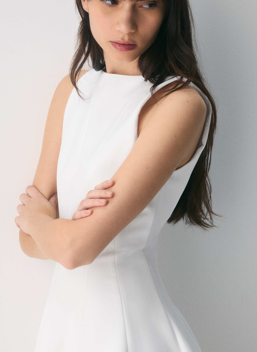 proxy dress - ressential white