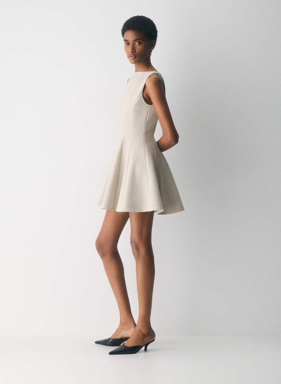 abito proxy - ressential heather matte pearl