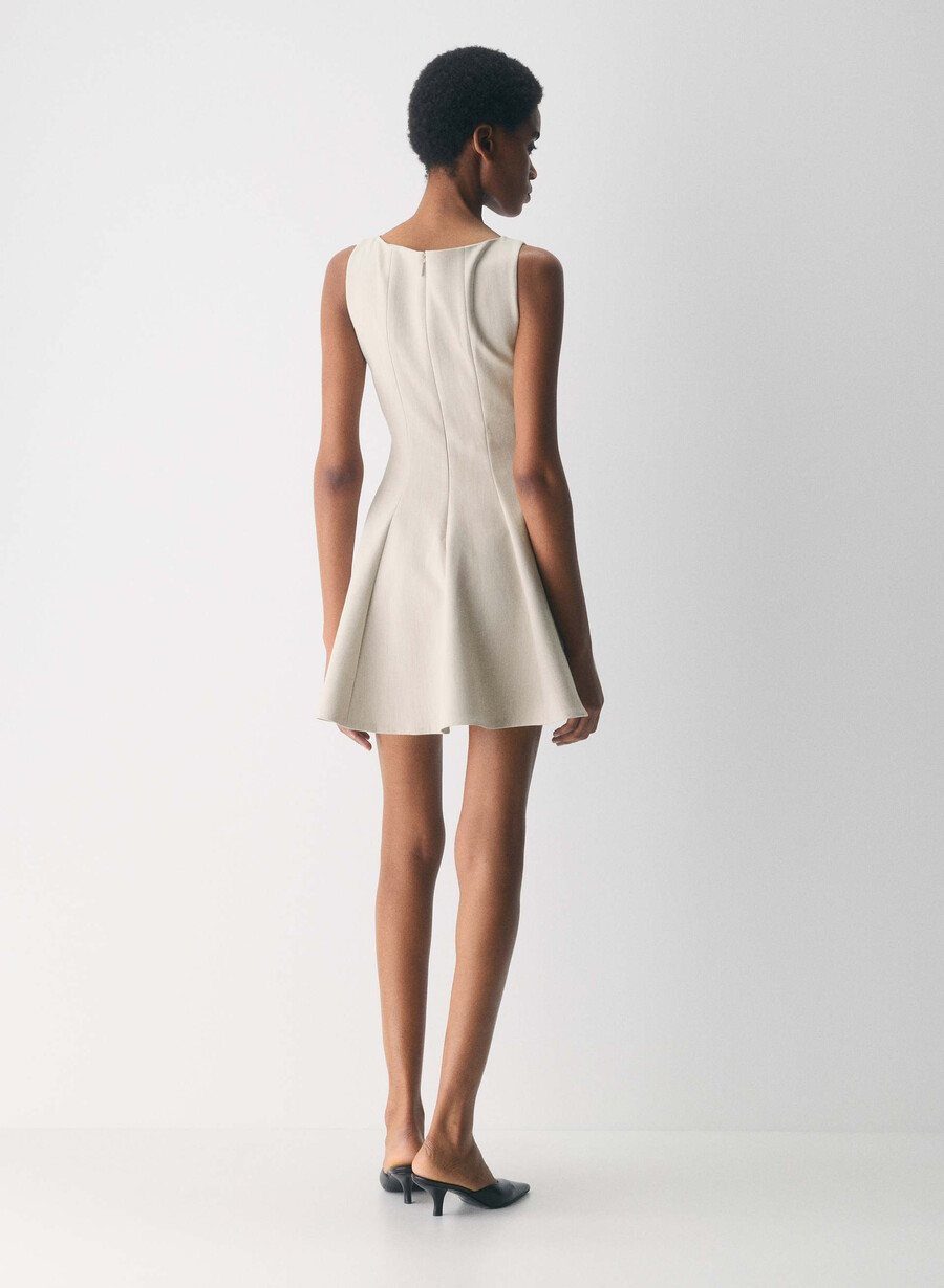 abito proxy - ressential heather matte pearl