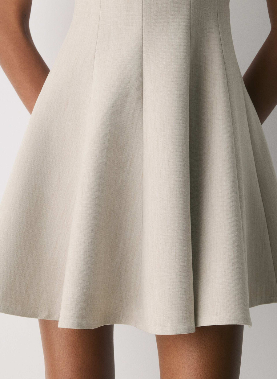 abito proxy - ressential heather matte pearl