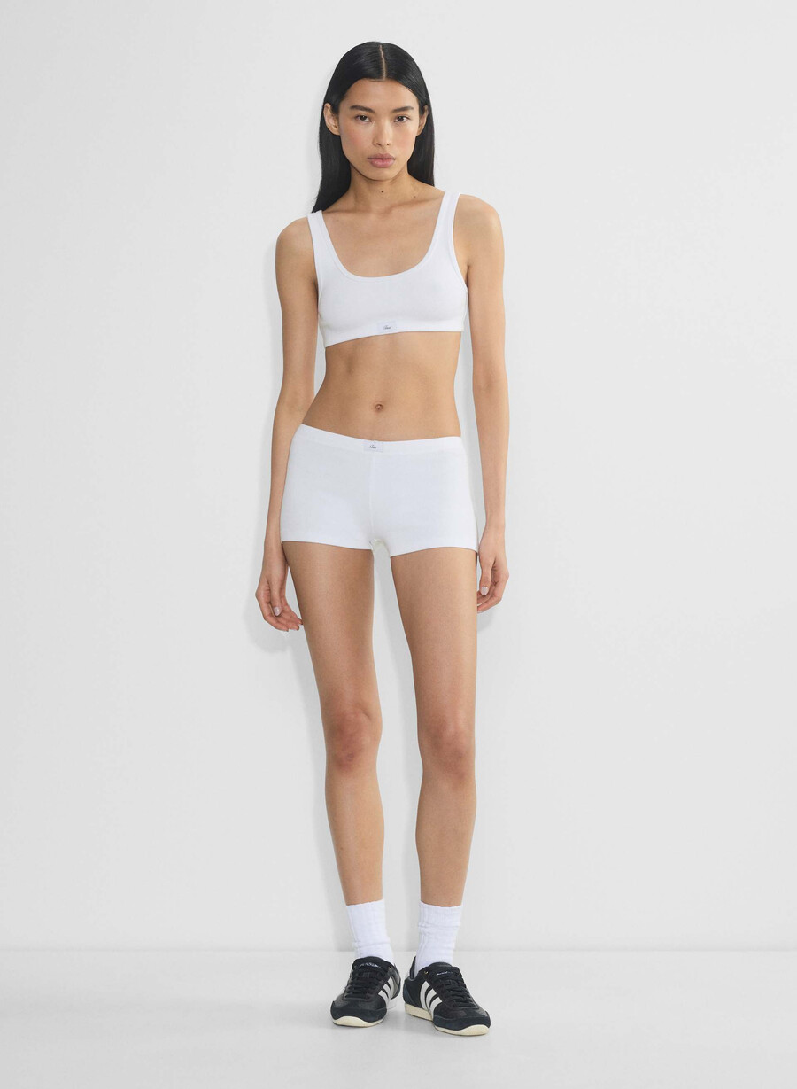 reggiseno a coste homestretch carefree heather chrome