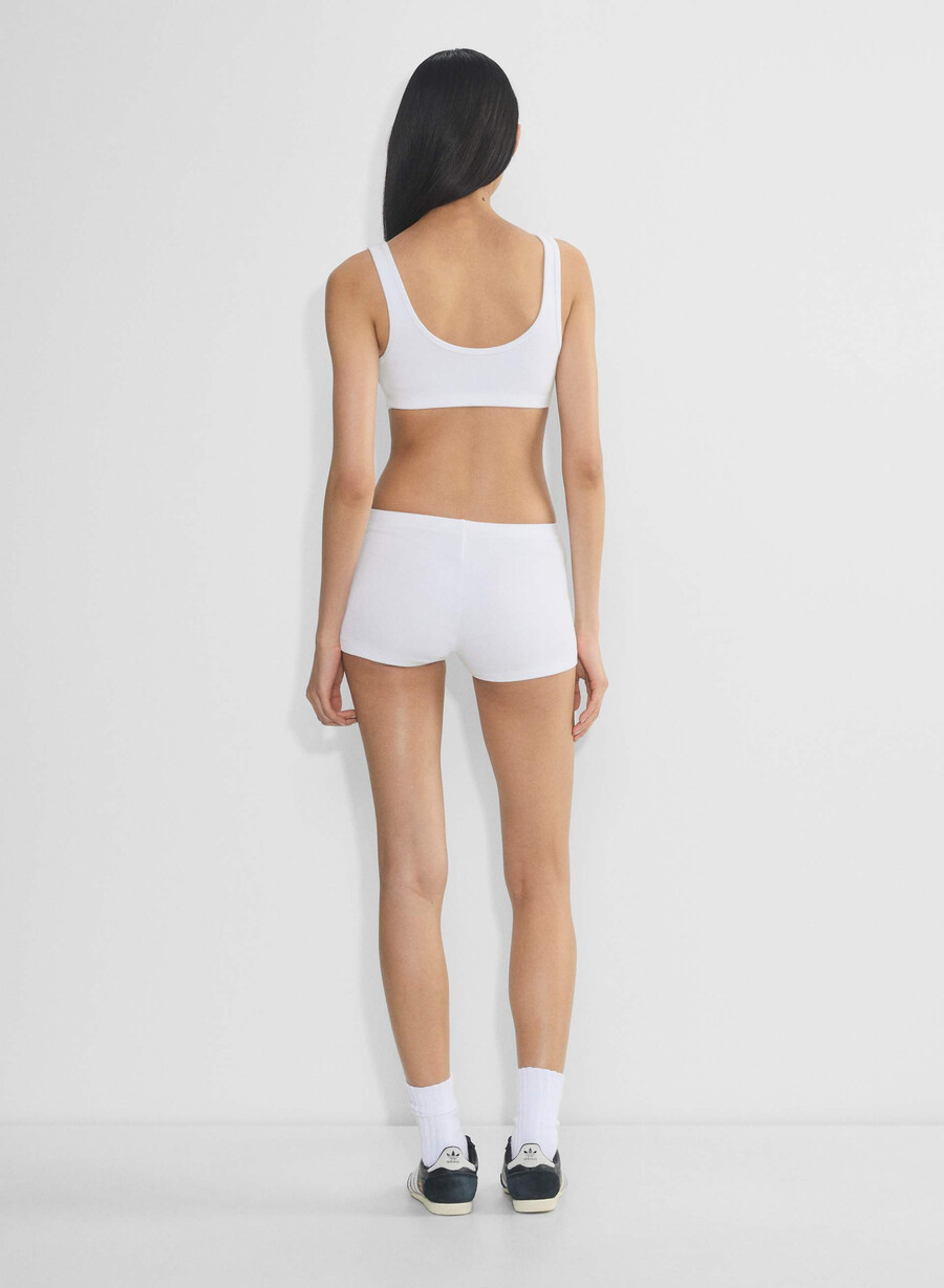 reggiseno a coste homestretch carefree heather chrome