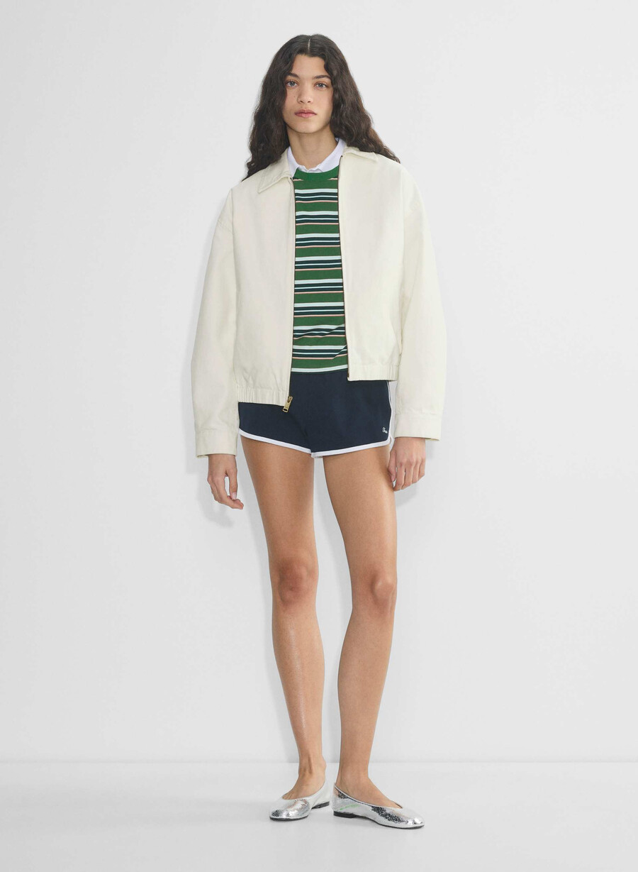 giacca caddie blouson betulla chiara