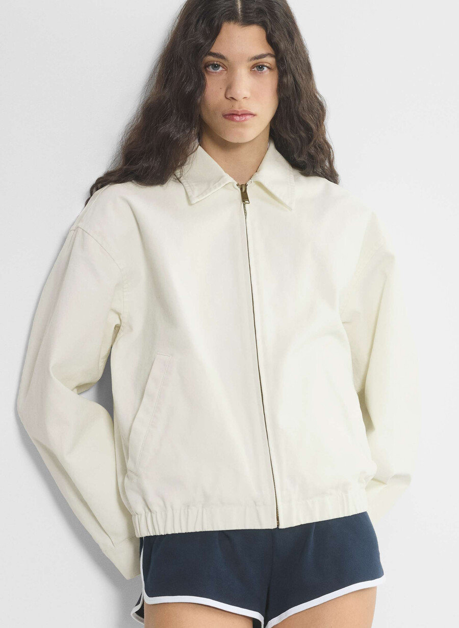 giacca caddie blouson betulla chiara