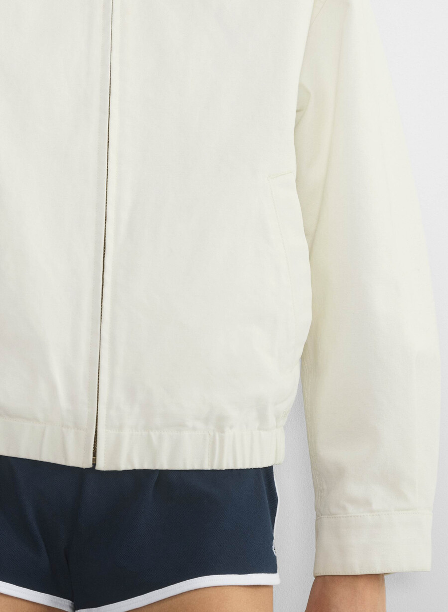 giacca caddie blouson betulla chiara