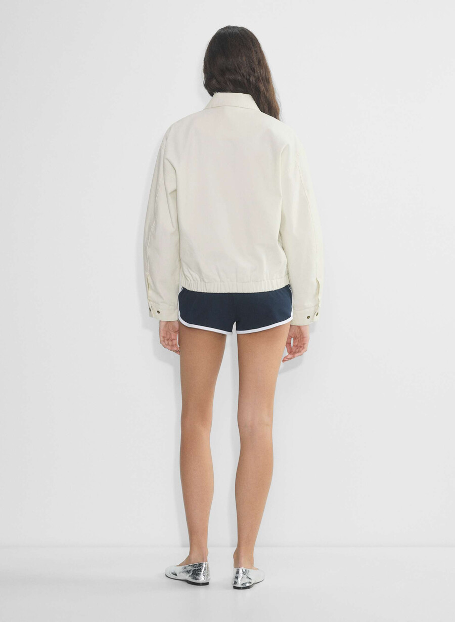 giacca caddie blouson betulla chiara
