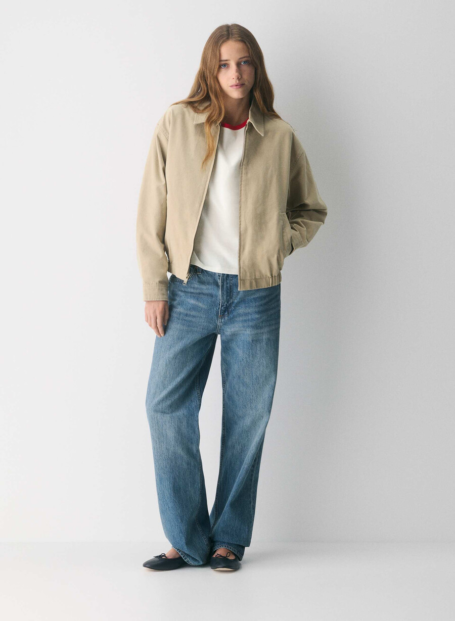 giubbotto caddy blouson tan khaki