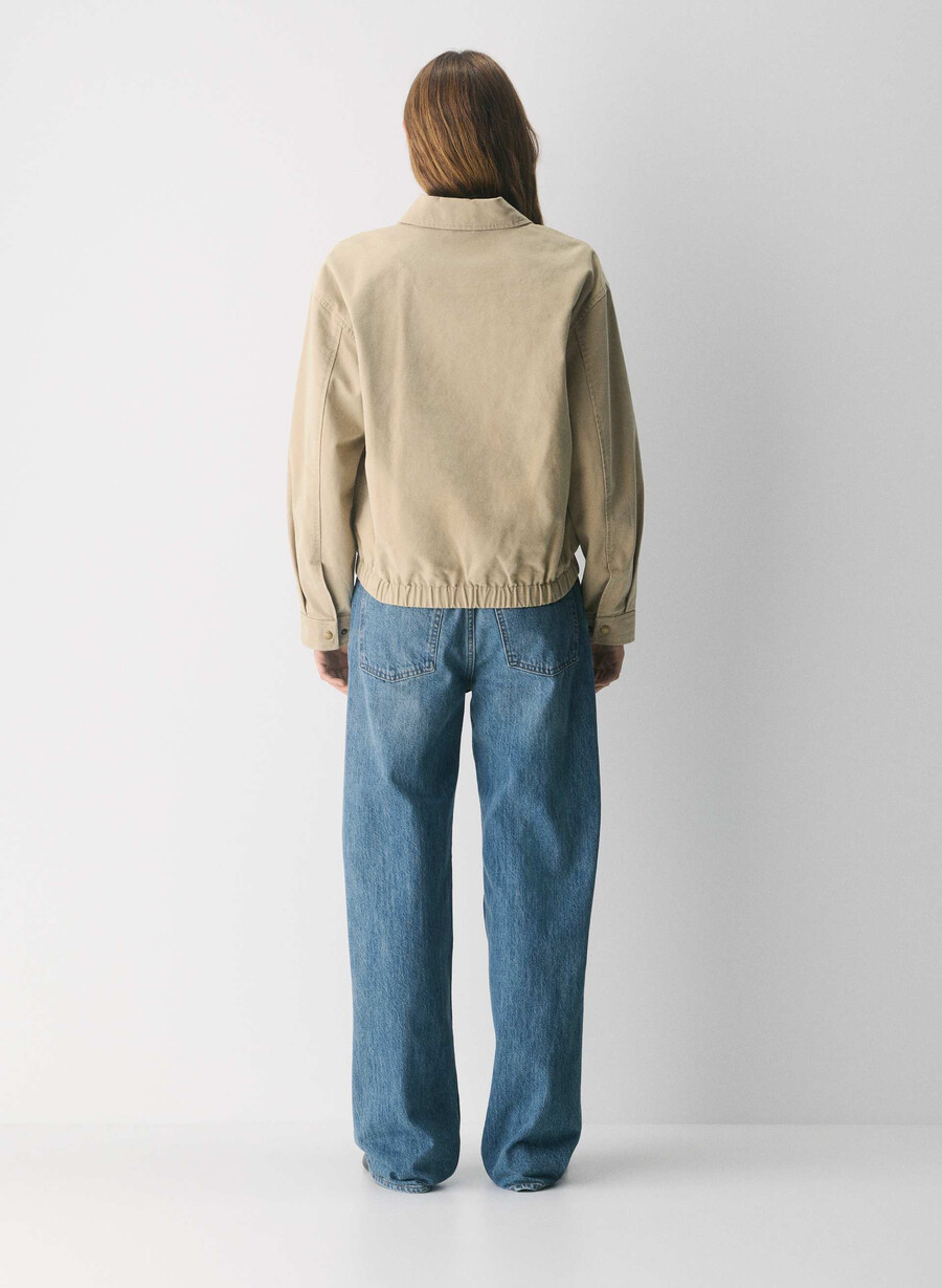giubbotto caddy blouson tan khaki