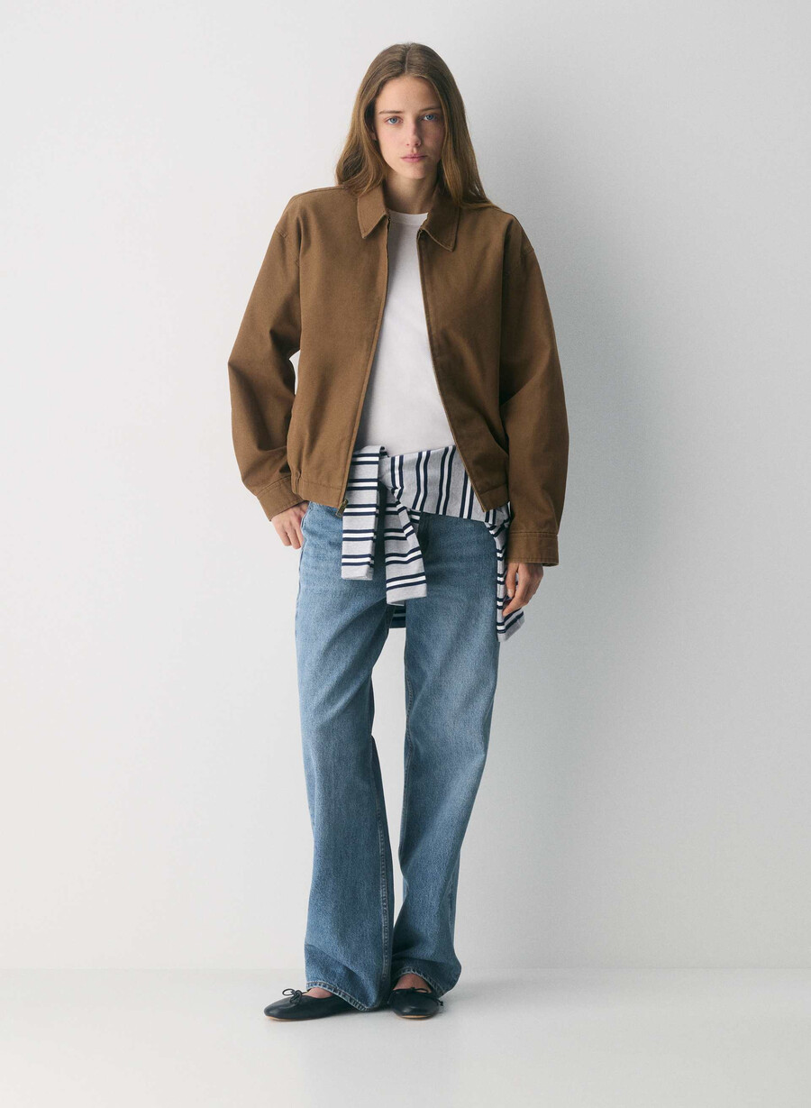 giacca caddie blouson cello brown