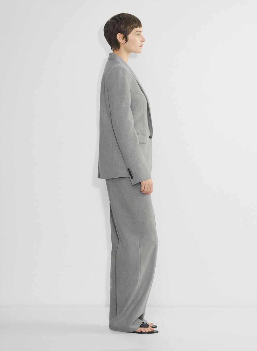 the limitless pant - ressential light heather dark grey