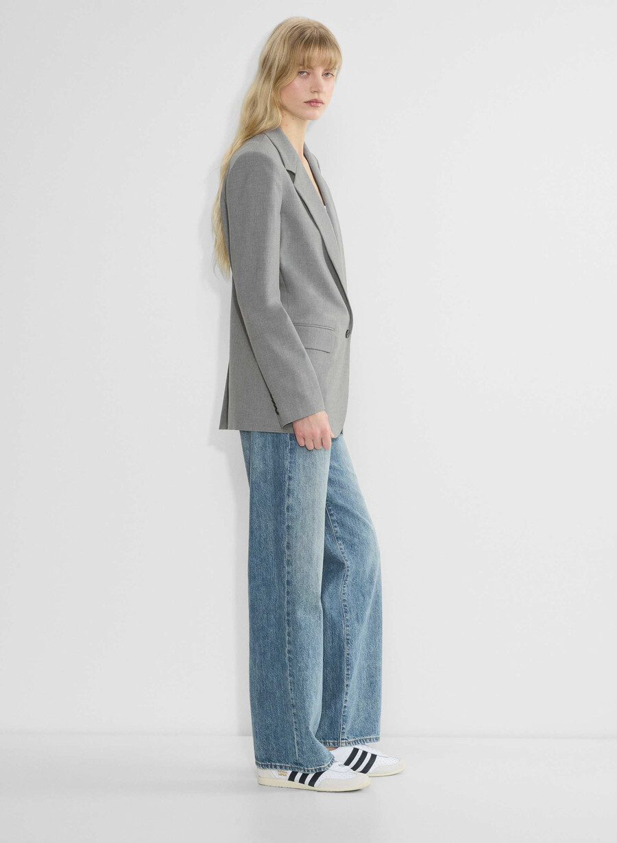 blazer di nuova generazione - ressential light heather matte pearl