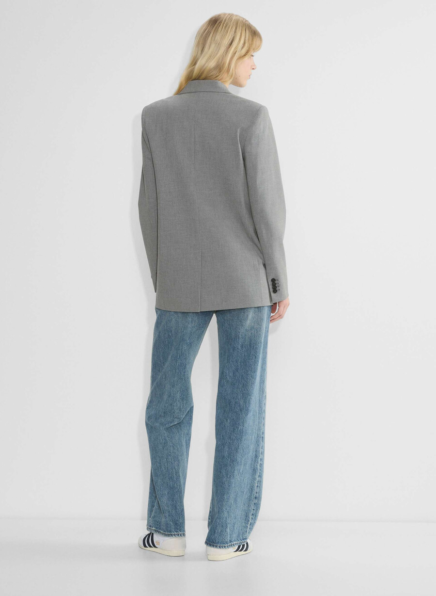 blazer di nuova generazione - ressential light heather matte pearl