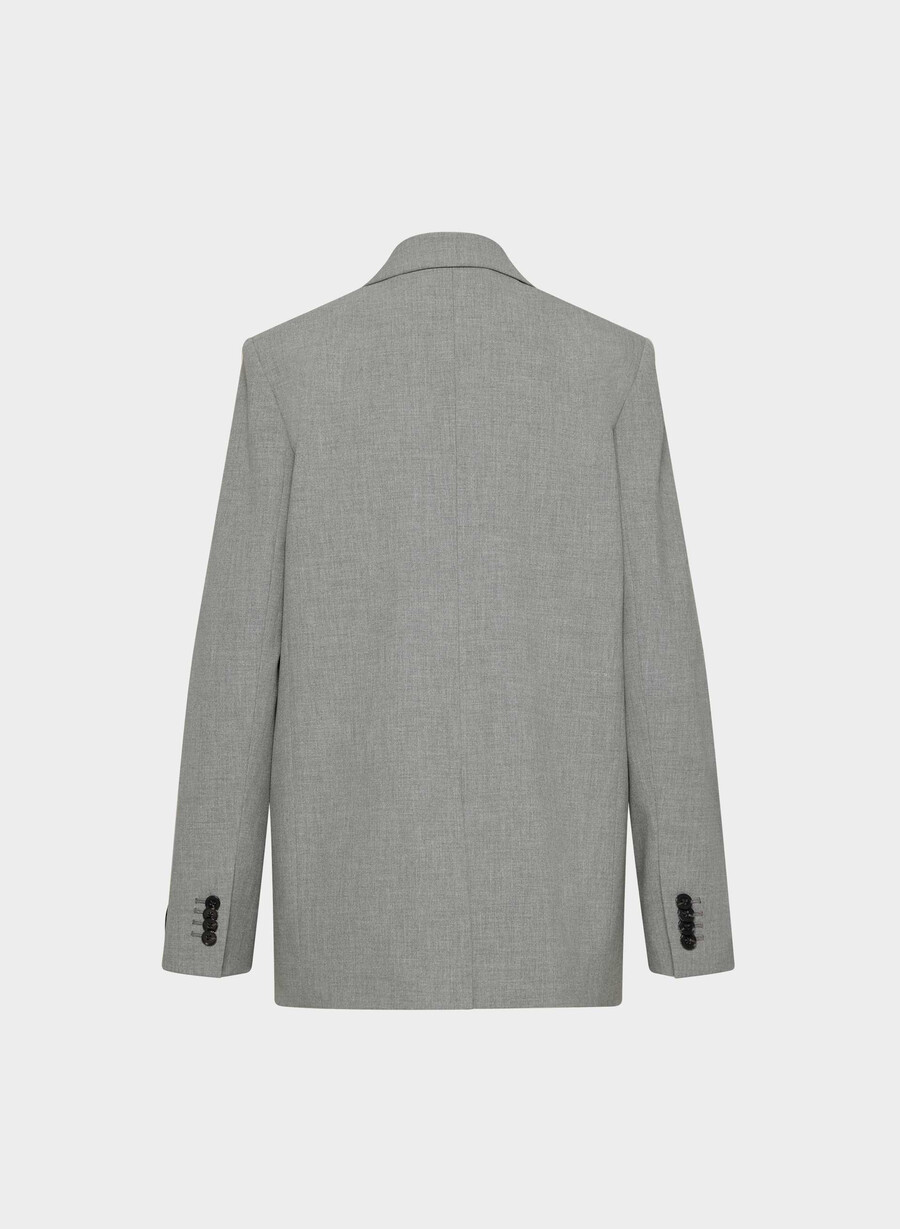 blazer di nuova generazione - ressential light heather matte pearl