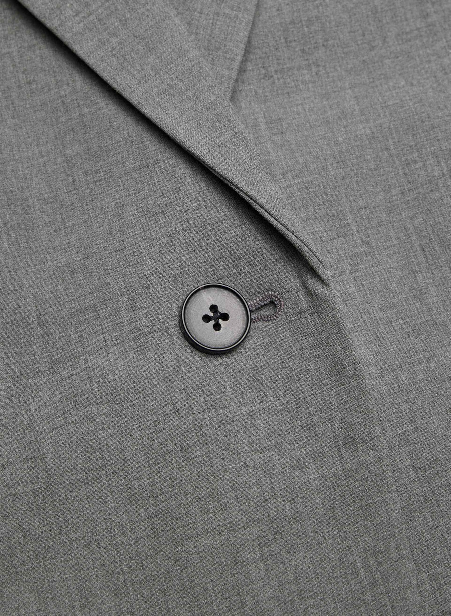 blazer di nuova generazione - ressential light heather dark grey