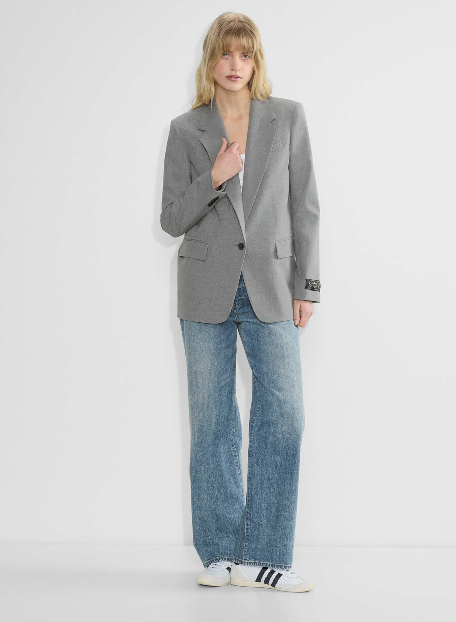blazer di nuova generazione - ressential light heather dark grey