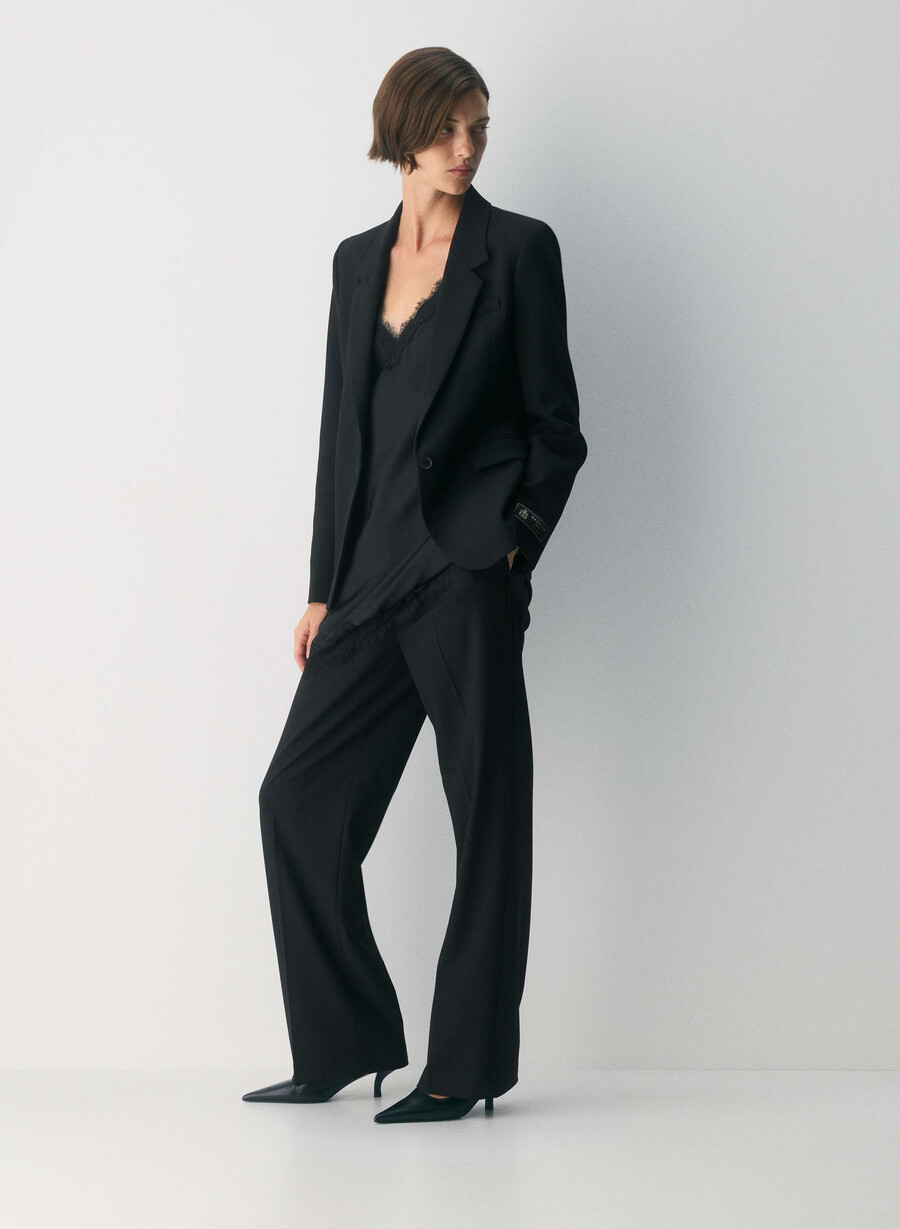the effortless pant - ressential light nero