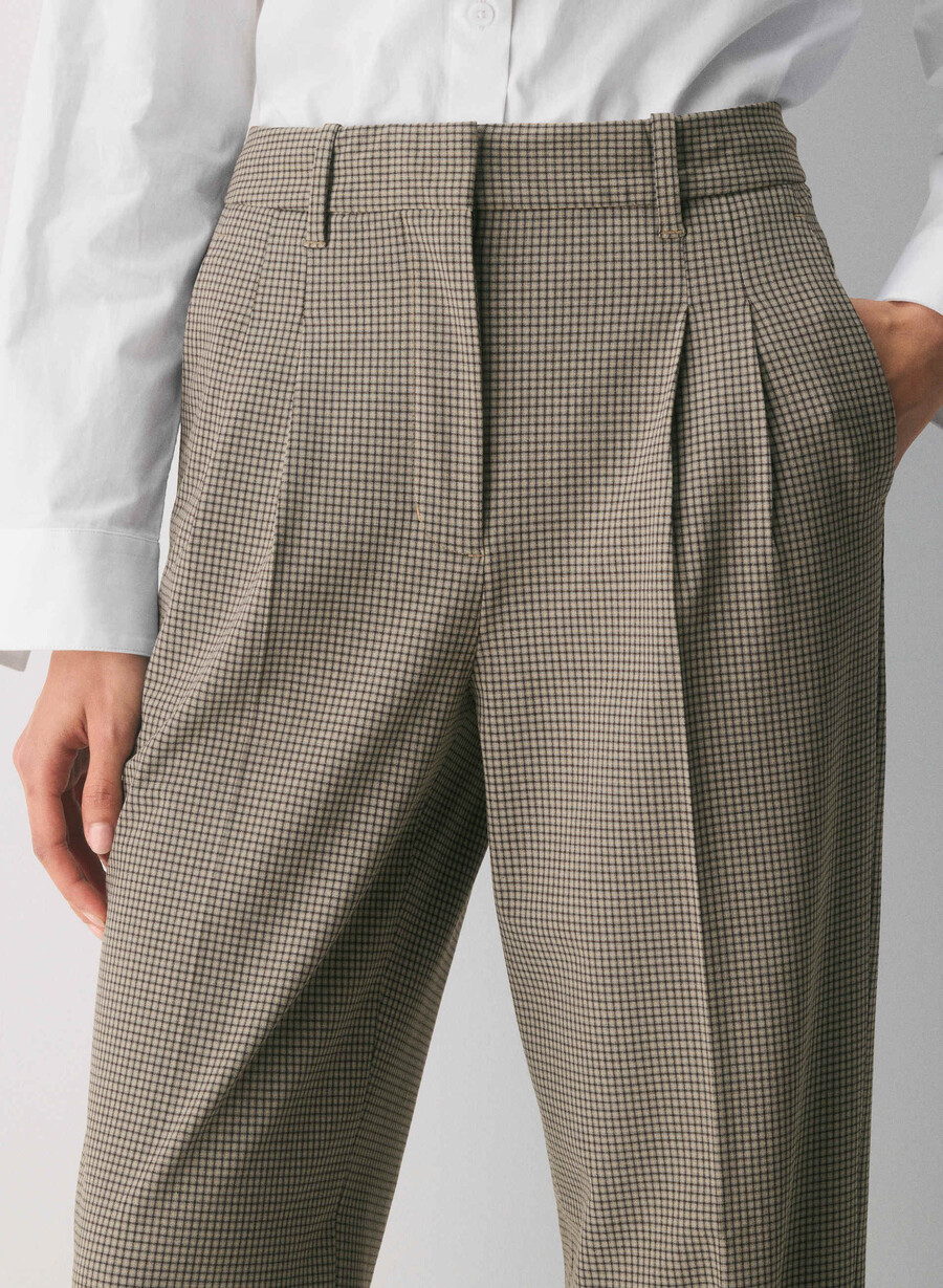 the effortless pant - ressential light har check mc brm br