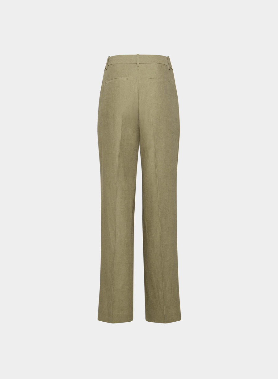 the effortless pant curve-fit - cruiselinen oliva secca