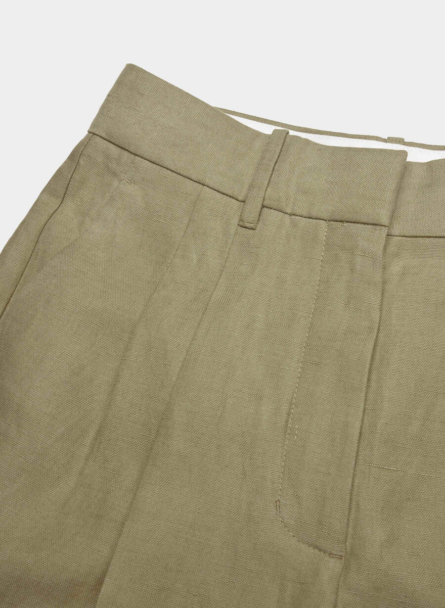 the effortless pant curve-fit - cruiselinen oliva secca