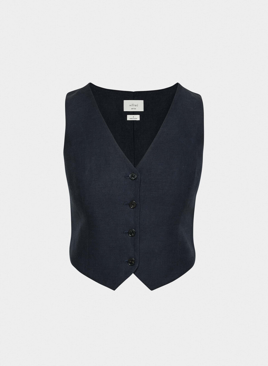 cruiselinen pacino vest dark navy