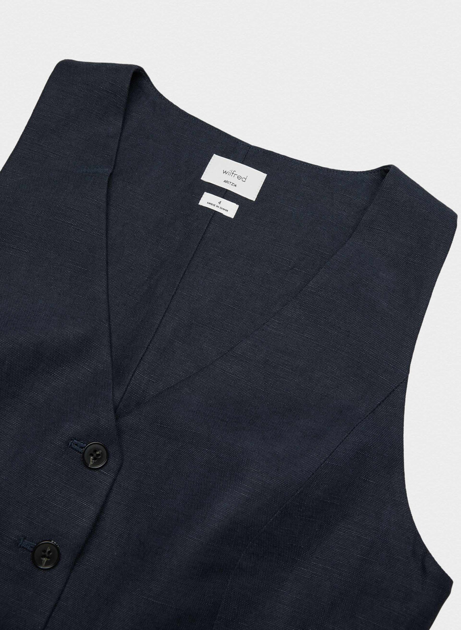 cruiselinen pacino vest dark navy
