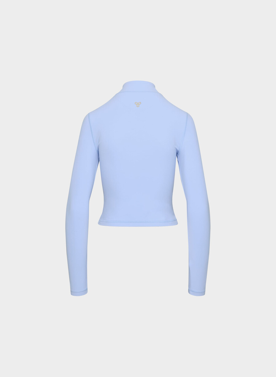 nuova butter limit zip-up dayflower blue