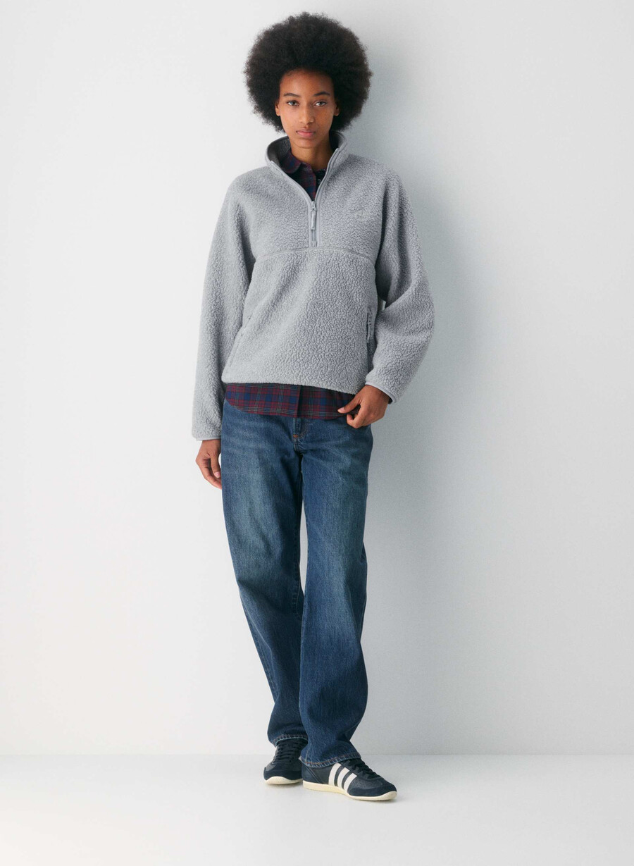 maglione polartec thermal pro 12 zip mullein
