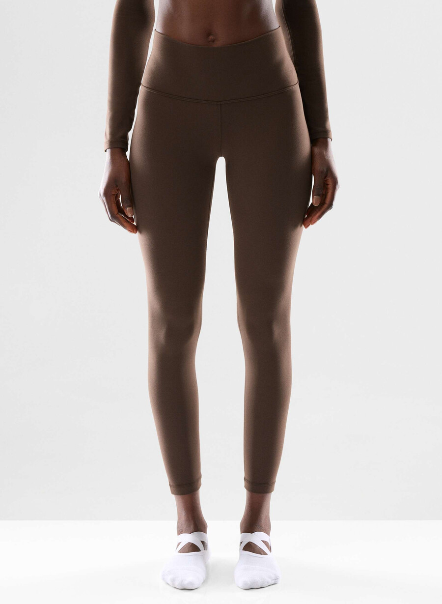 leggings butter cheeky hi-rise 26 marrone mocha ricco