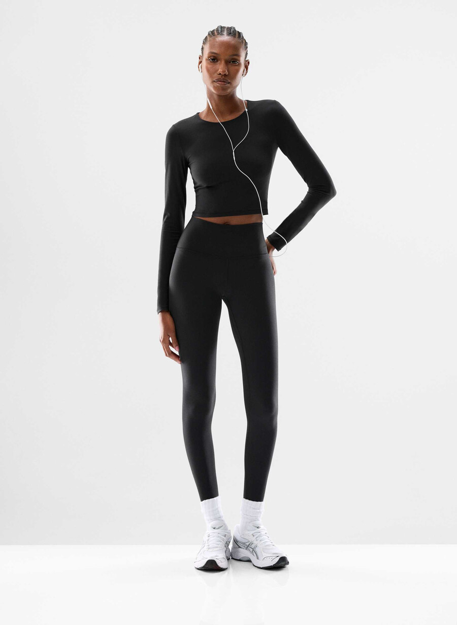 leggings butter cheeky hi-rise 28 nero