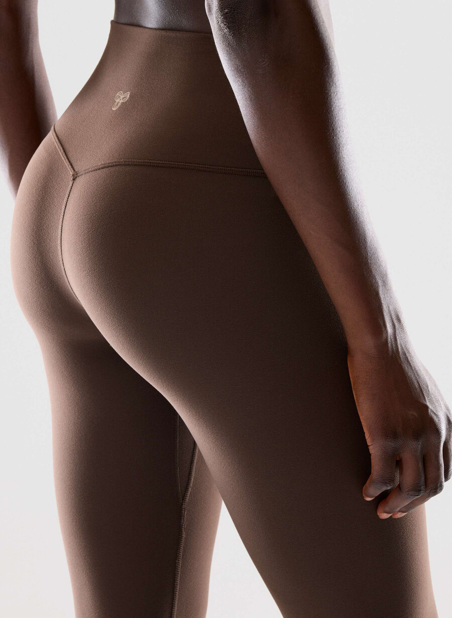 leggings butter cheeky hi-rise 28 marrone mocha ricco