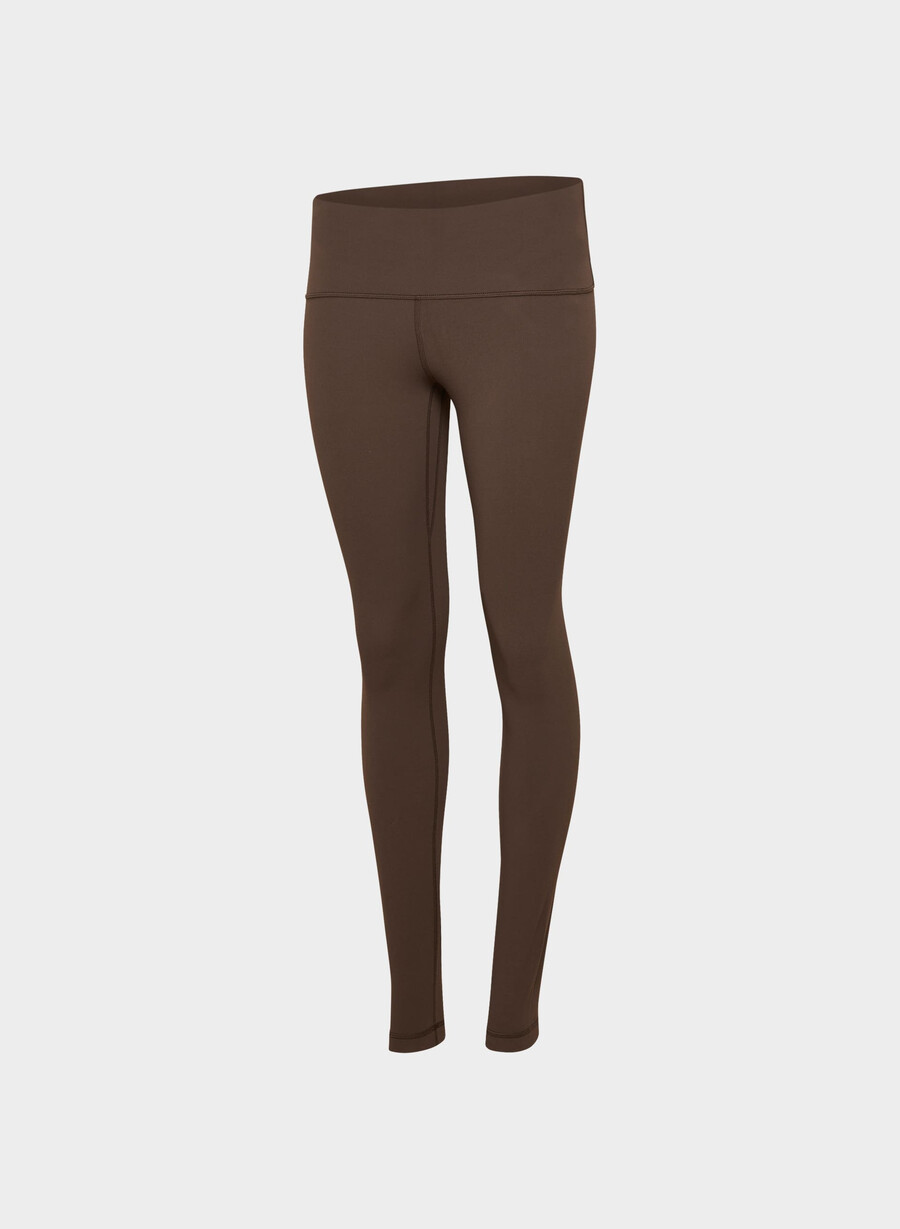 leggings butter cheeky hi-rise 28 marrone mocha ricco