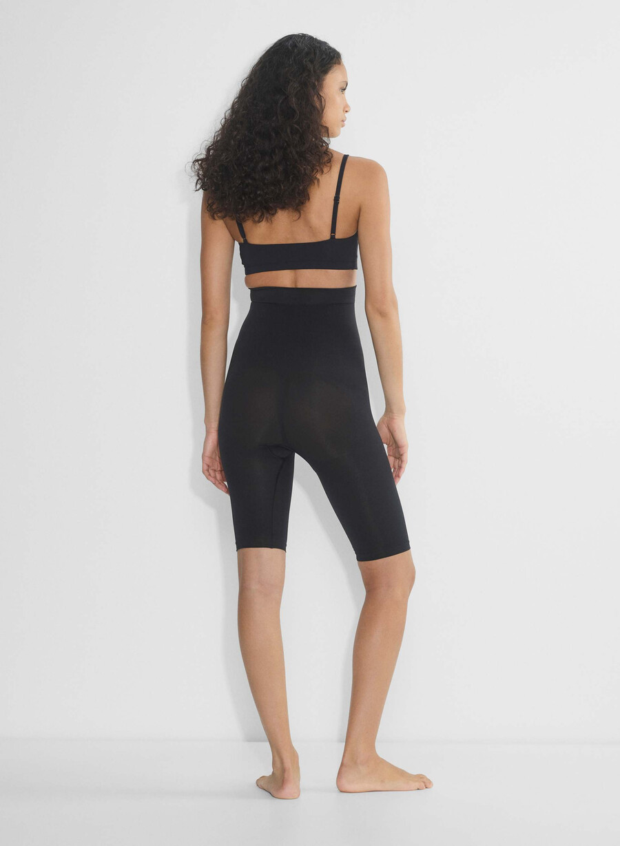 shapeenhance pantaloncini super aderenti senza cuciture nero