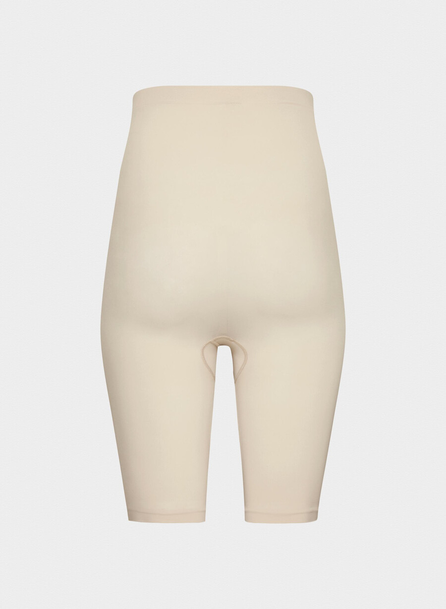 shapeenhance pantaloncini senza cuciture a vita alta sabbia
