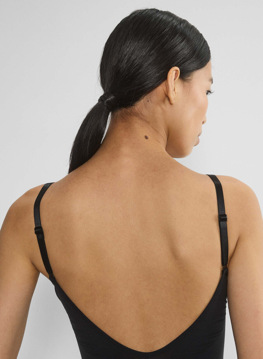 body perizoma con schiena bassa shapeenhance nero