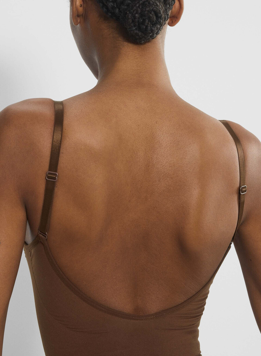body perizoma con schiena bassa shapeenhance cocoa bean