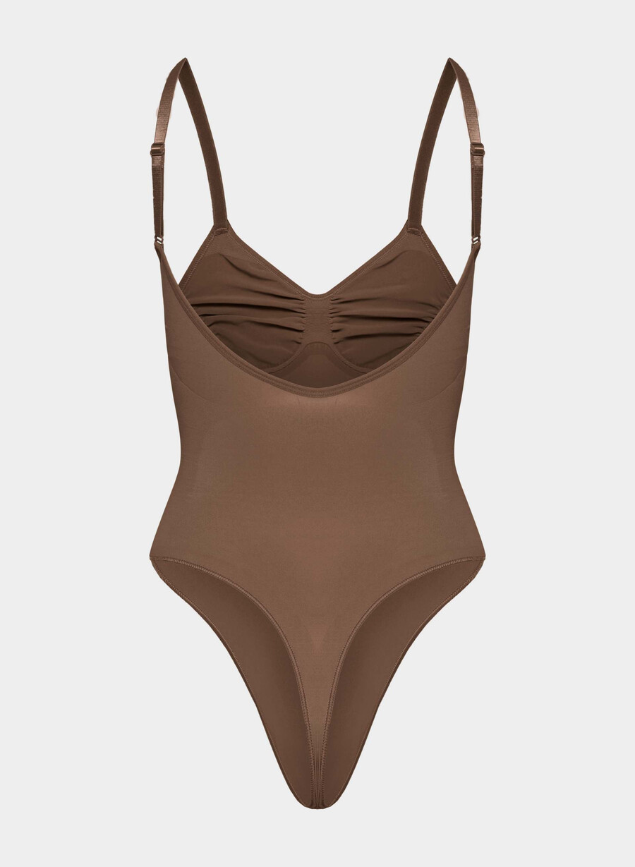 body perizoma con schiena bassa shapeenhance cocoa bean