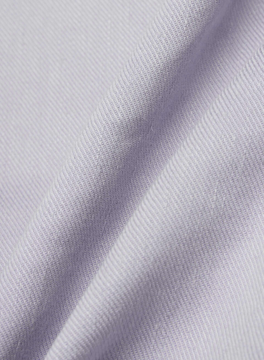 element top in lino wildflower lilla