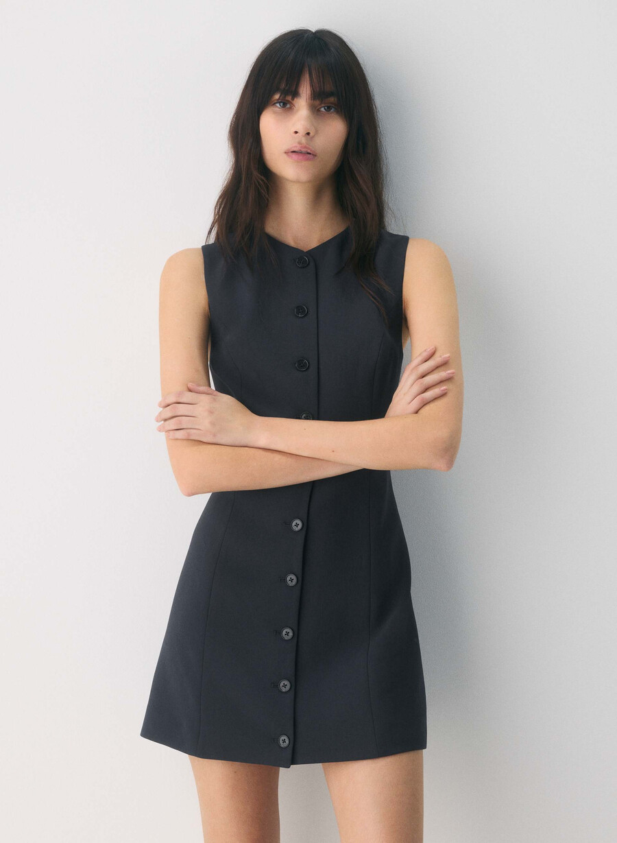 abito regal - crepette dark navy