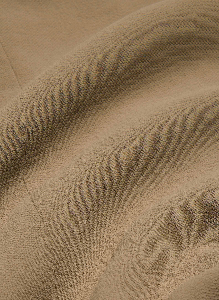 posh tube top - crepette folio brown