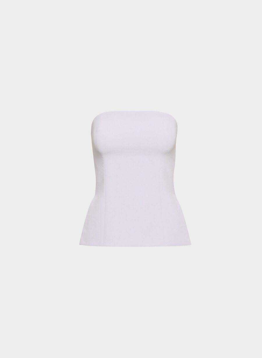 posh tube top - crepette wildflower lilac