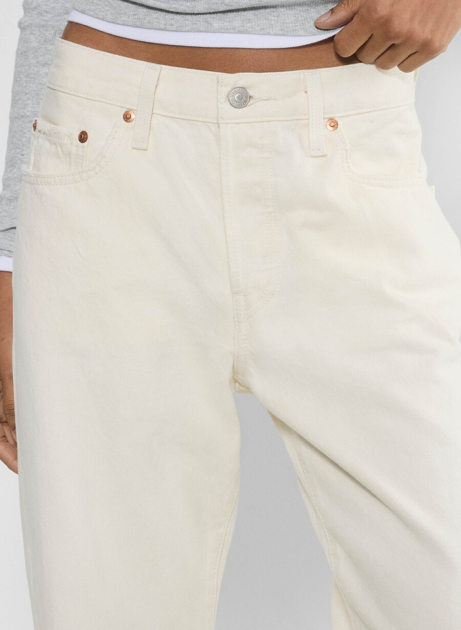 levis 501 90s jean ecru booper no damag