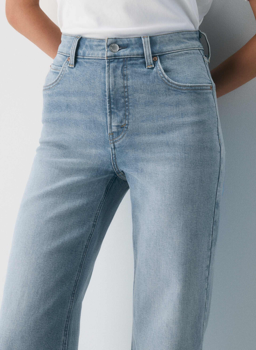 denim forum jeans larghi a vita alta strappati negli anni 90 7 anni bleu taboo