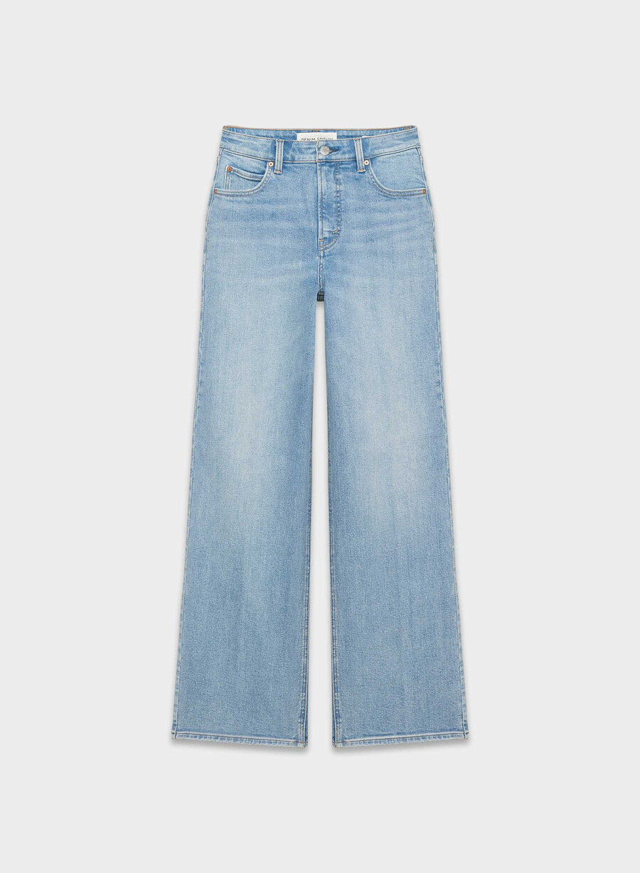 denim forum jeans larghi a vita alta strappati negli anni 90 7 anni bleu taboo